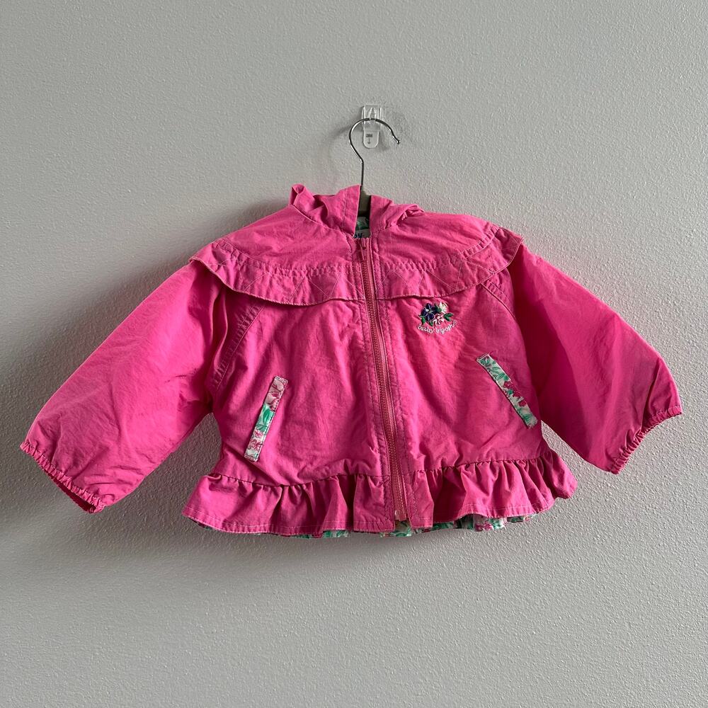 Vintage baby OshKosh B’Gosh Pink Jacket  size 18M